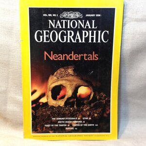 *** NATIONAL GEOGRAPHIC *** Jan., 1996 Neandertals